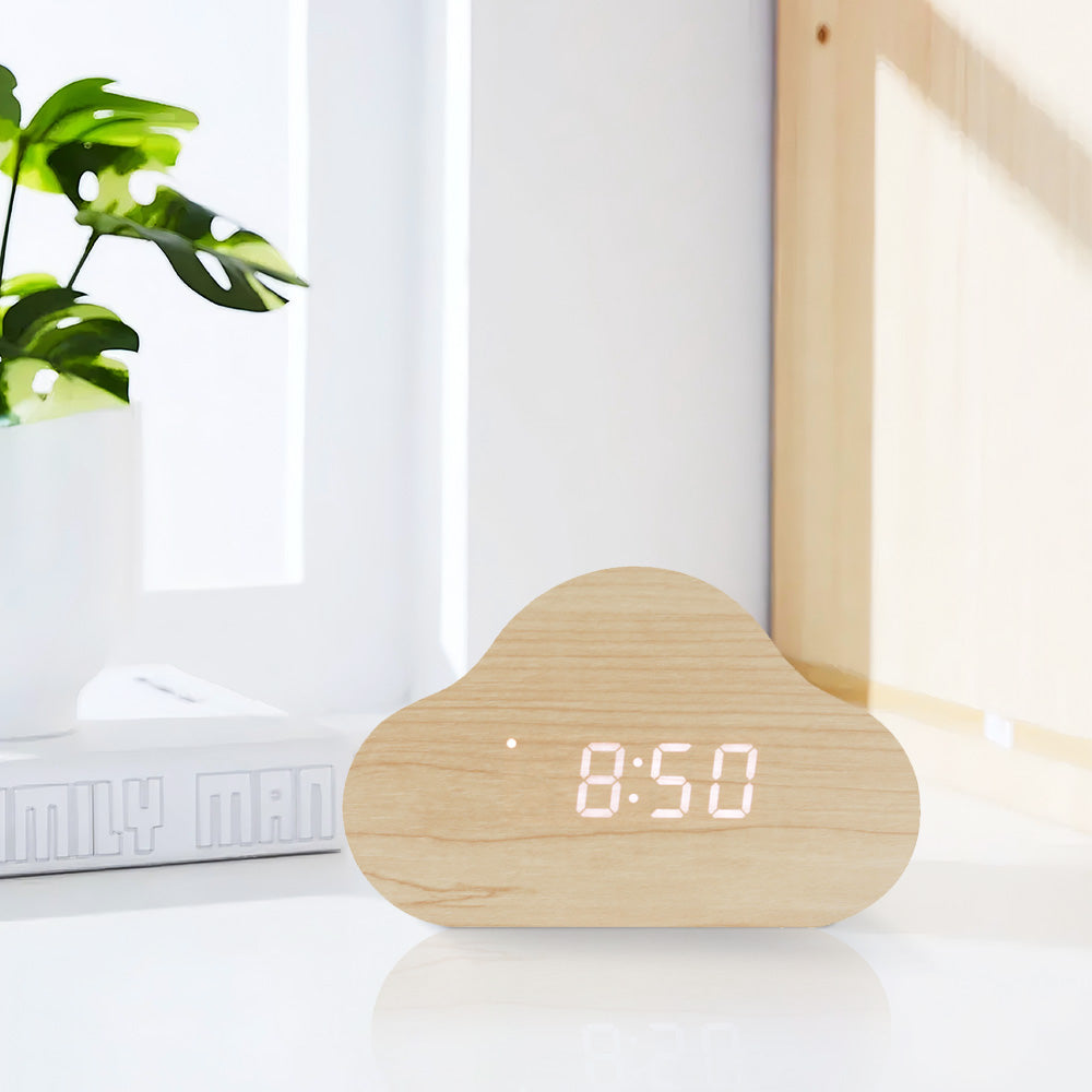 LED Cloud Electronic Clock-NSL010